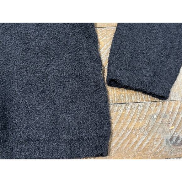 Rachel Zoe Black Fuzzy Pullover Sweater - Women's Size L - Picture 6 of 8